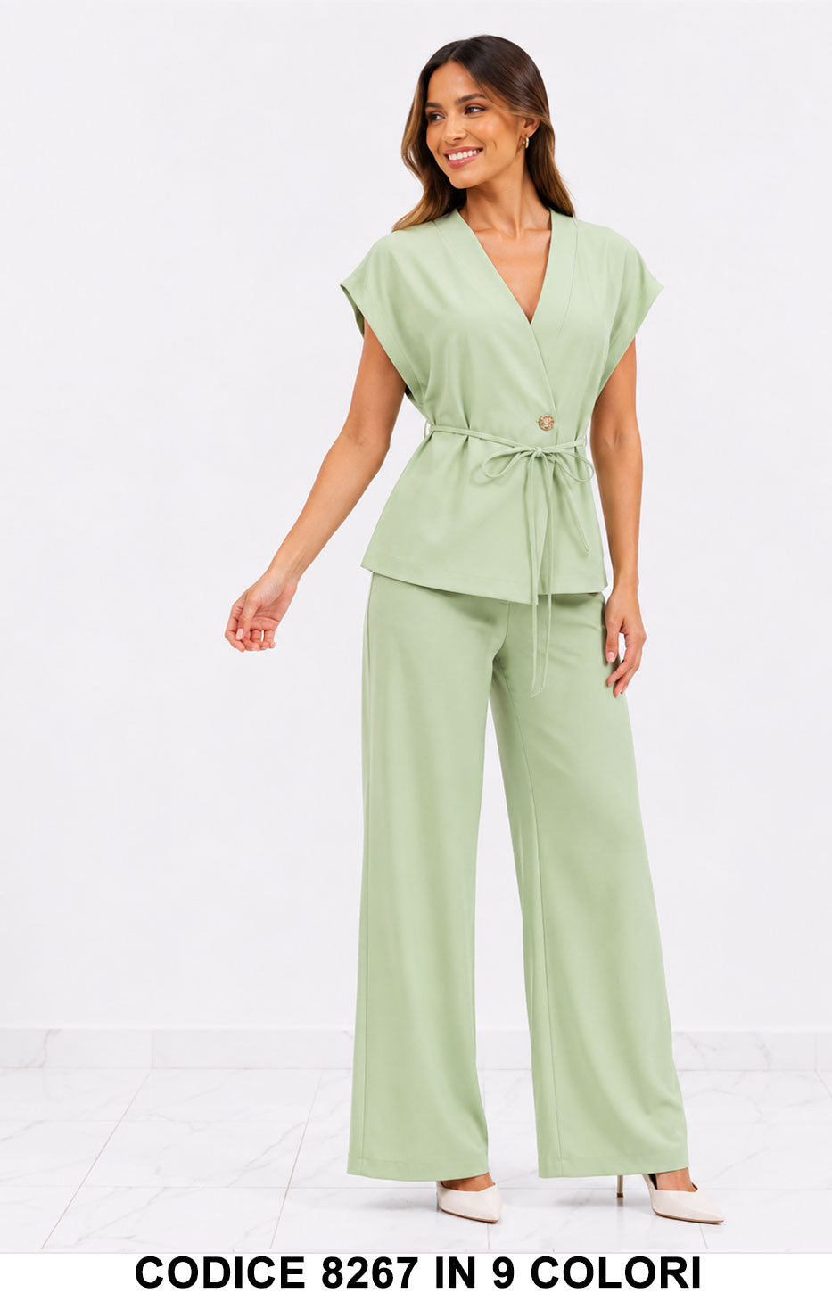 Tailleur 5795 colore Verde Menta