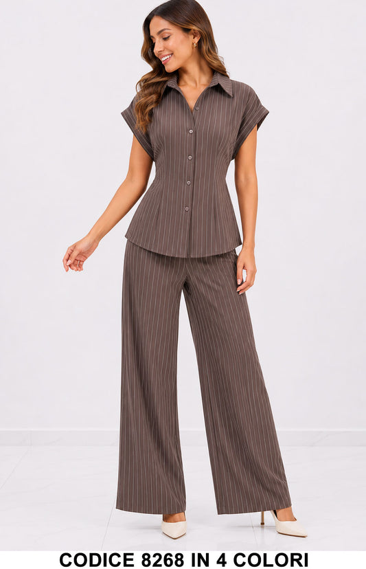 Marrone donna elegante Made in Italy