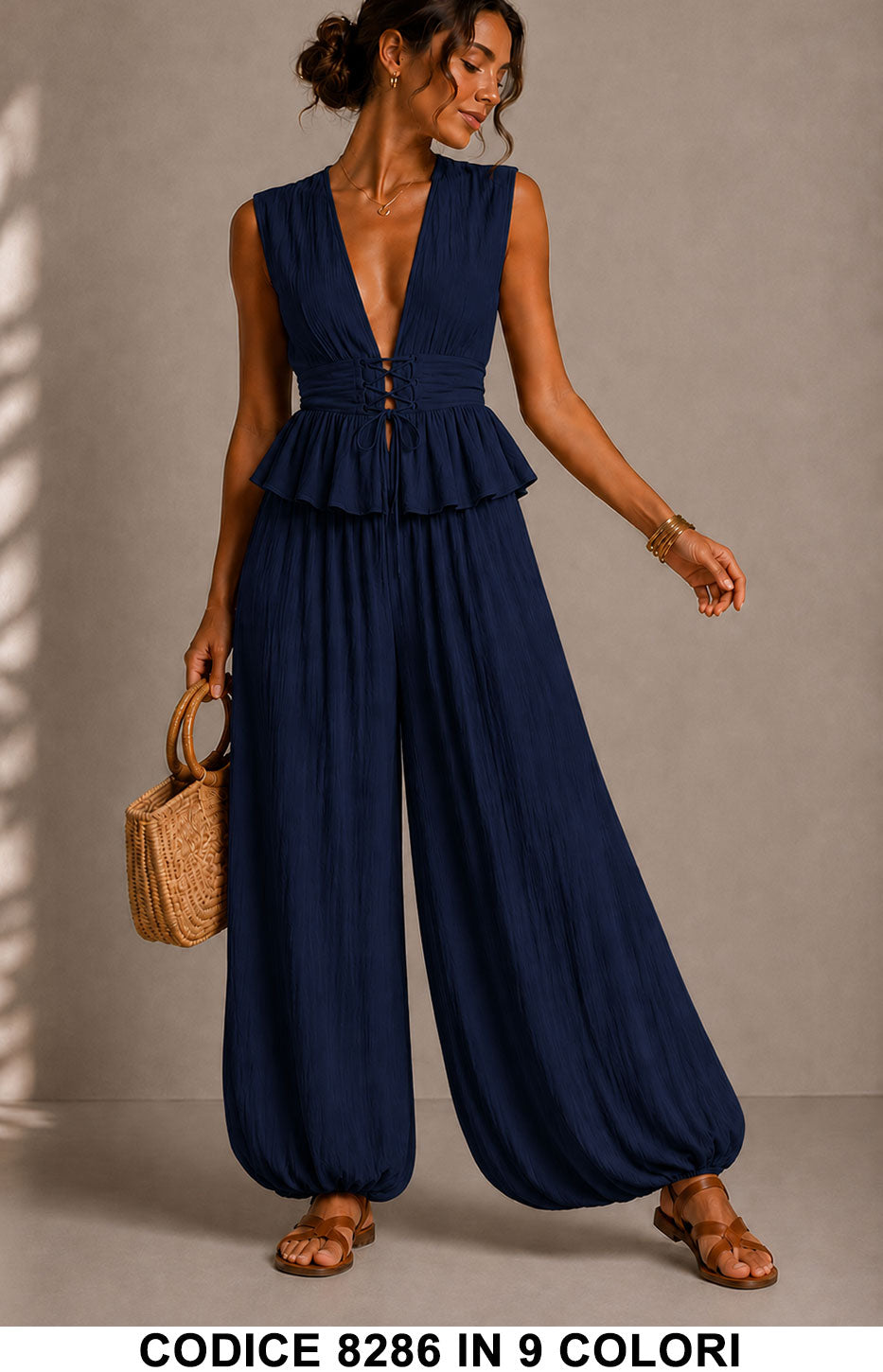 Tailleur 5795 colore Blu Notte