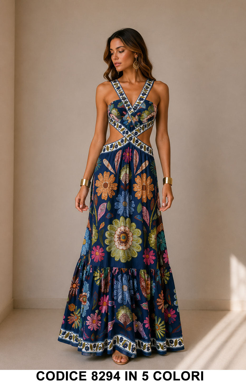 Tailleur 5795 colore Blu