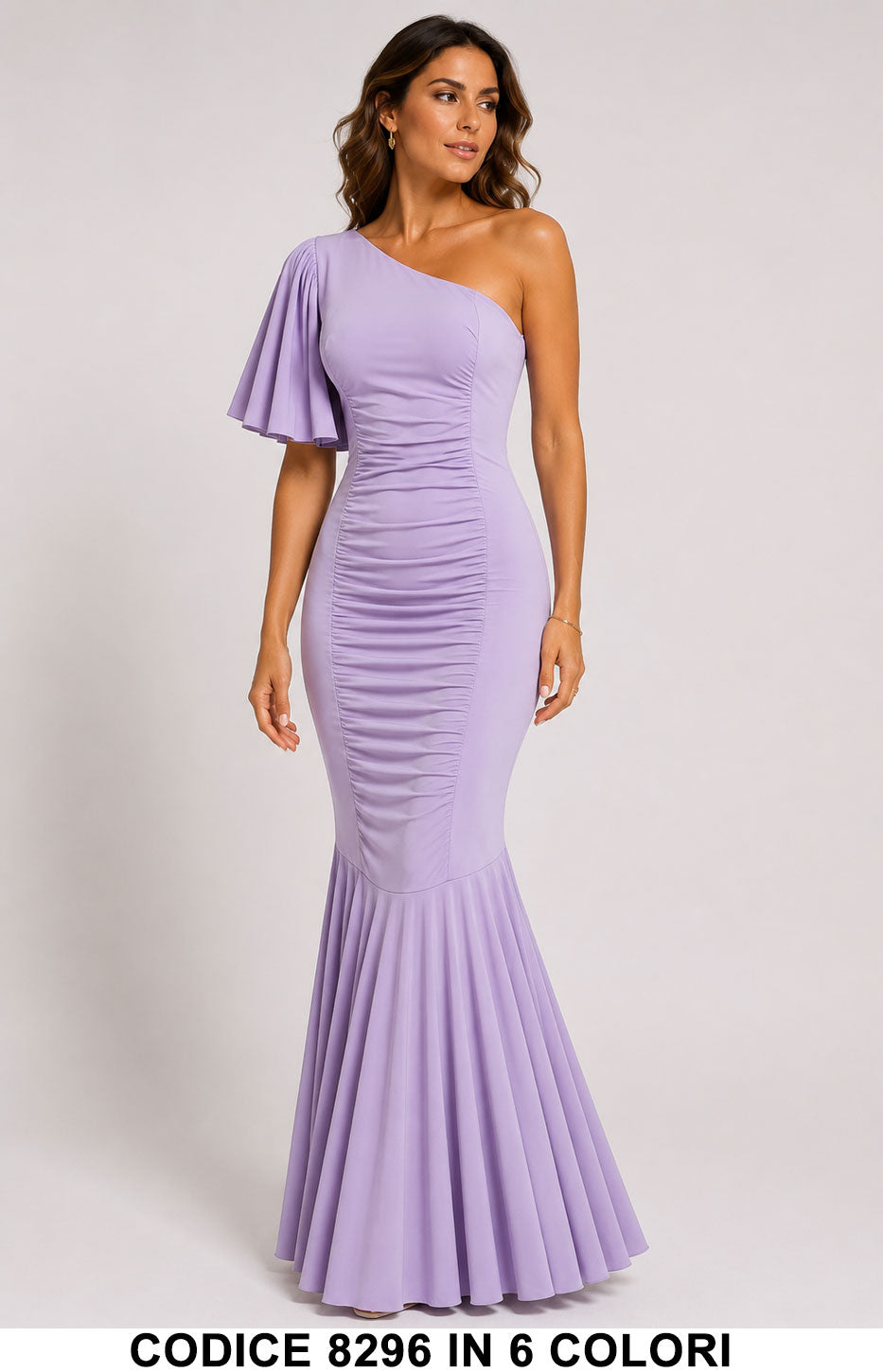 Lilla donna elegante Made in Italy