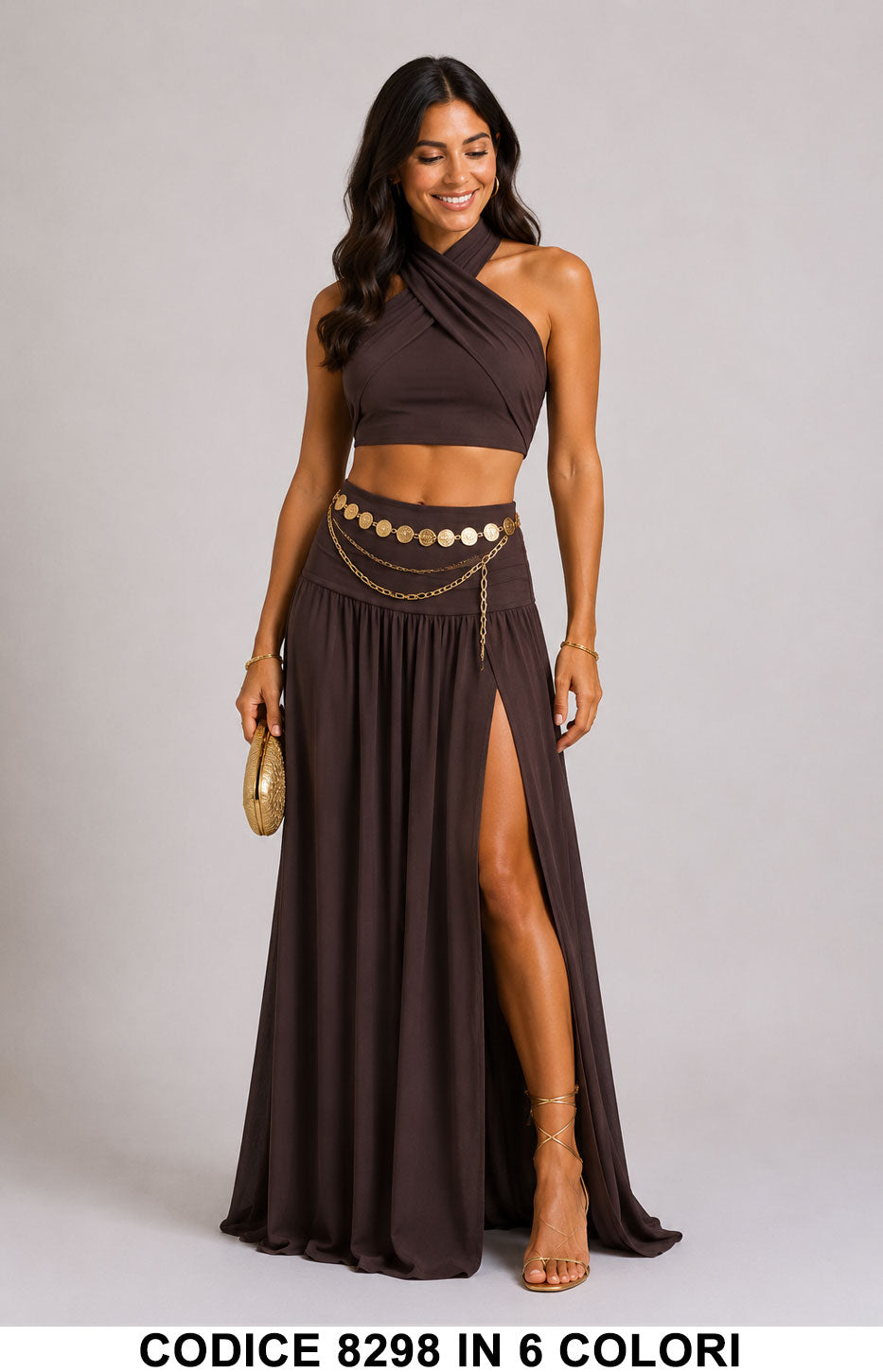 Tailleur 5795 colore Marrone