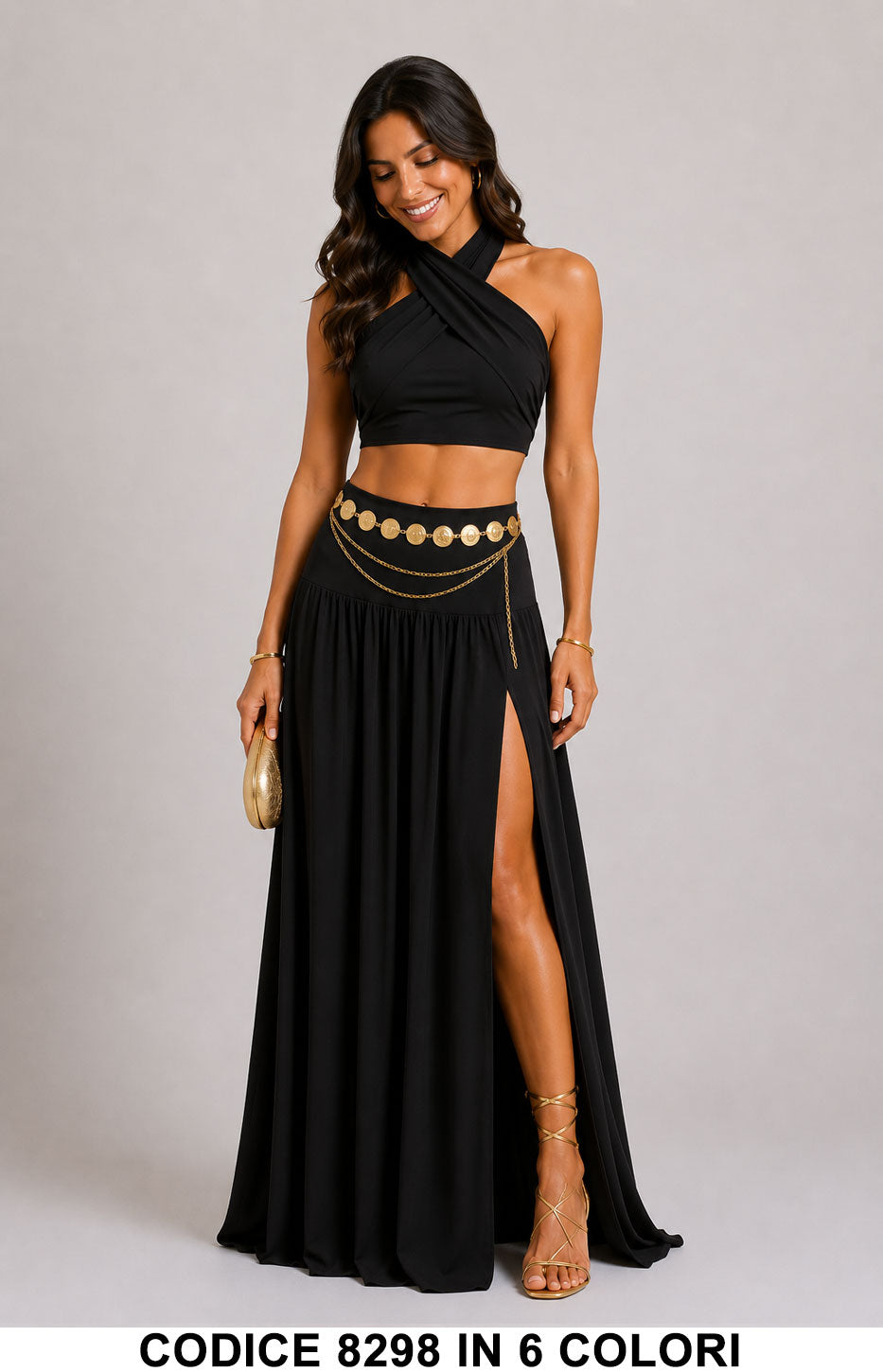 Nero donna elegante Made in Italy