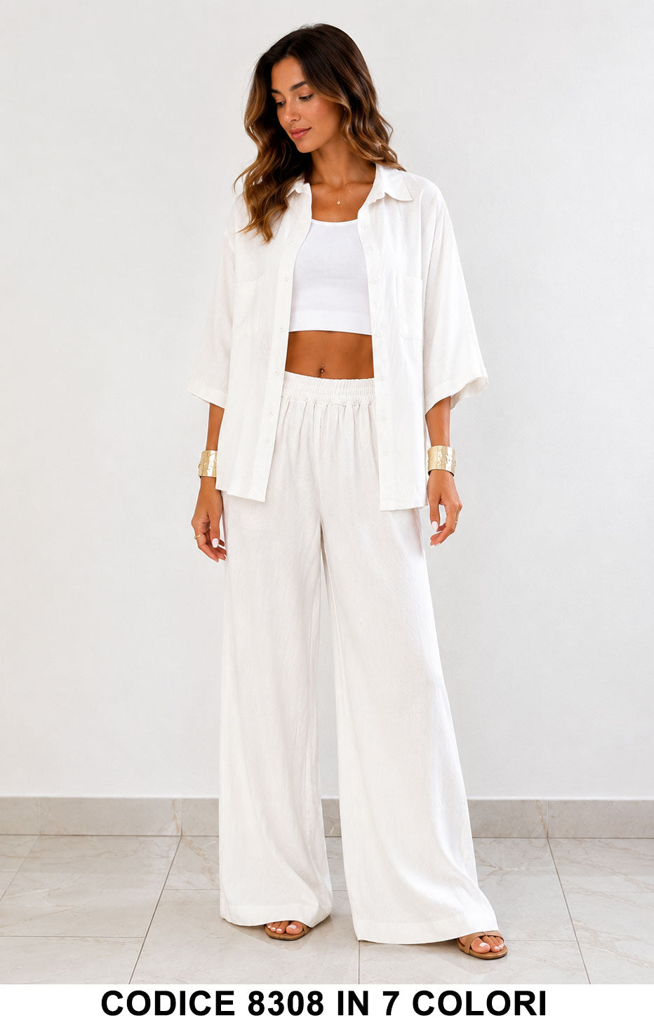 Tailleur 5795 colore Bianco