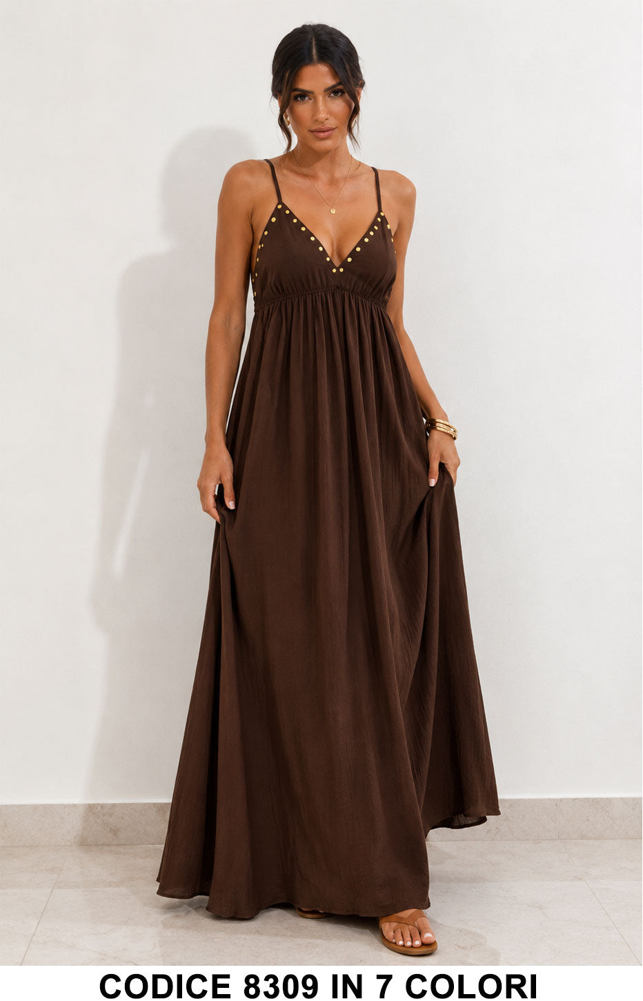 Tailleur 5795 colore Marrone