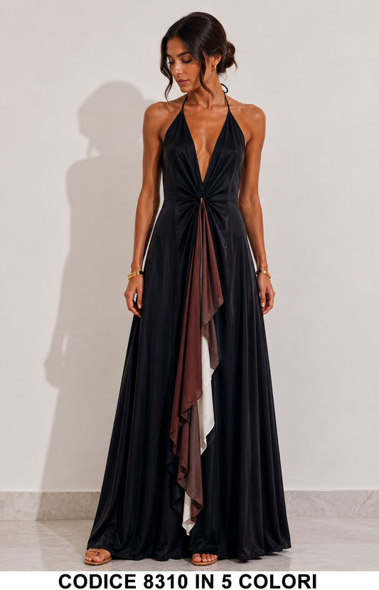 Nero Marrone donna elegante Made in Italy
