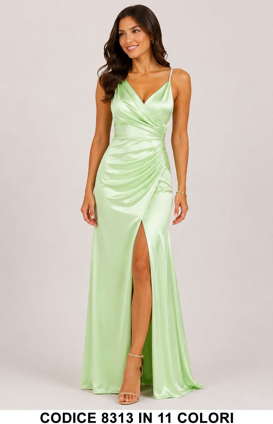 Tailleur 5795 colore Verde Tiffany