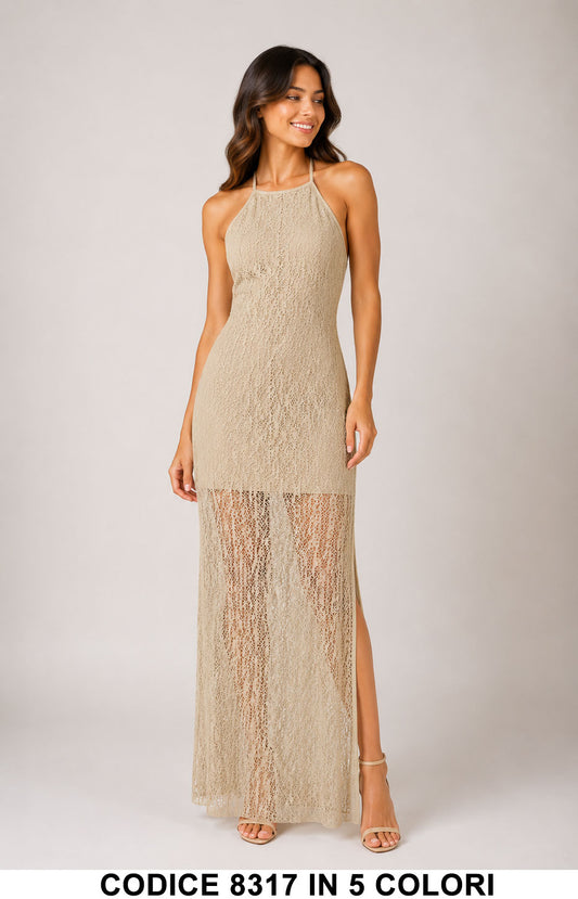 Beige donna elegante Made in Italy