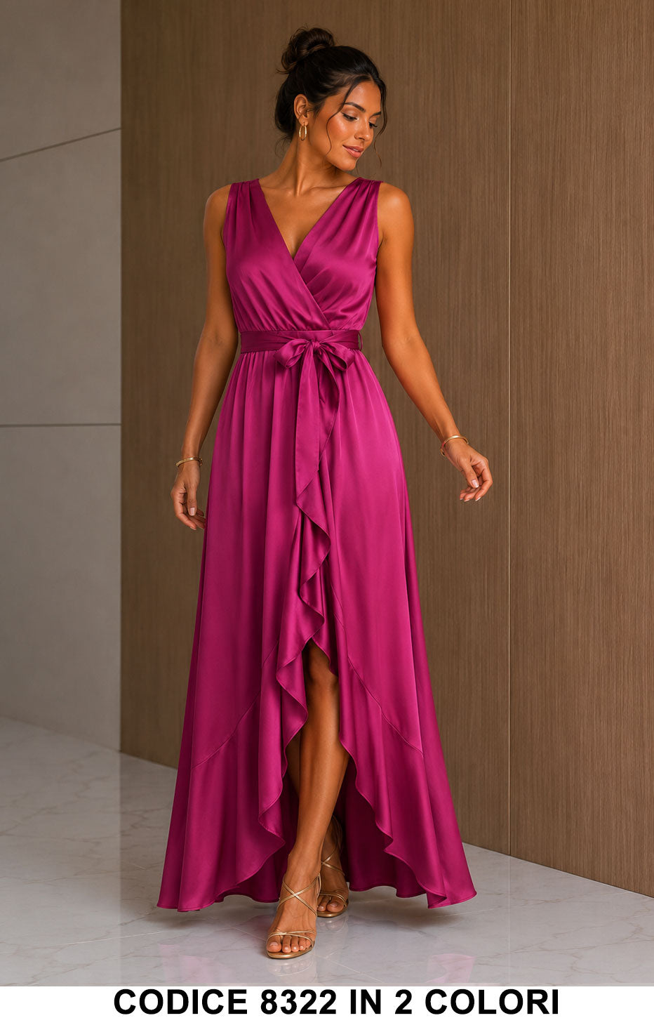 Tailleur 5795 colore Fucsia