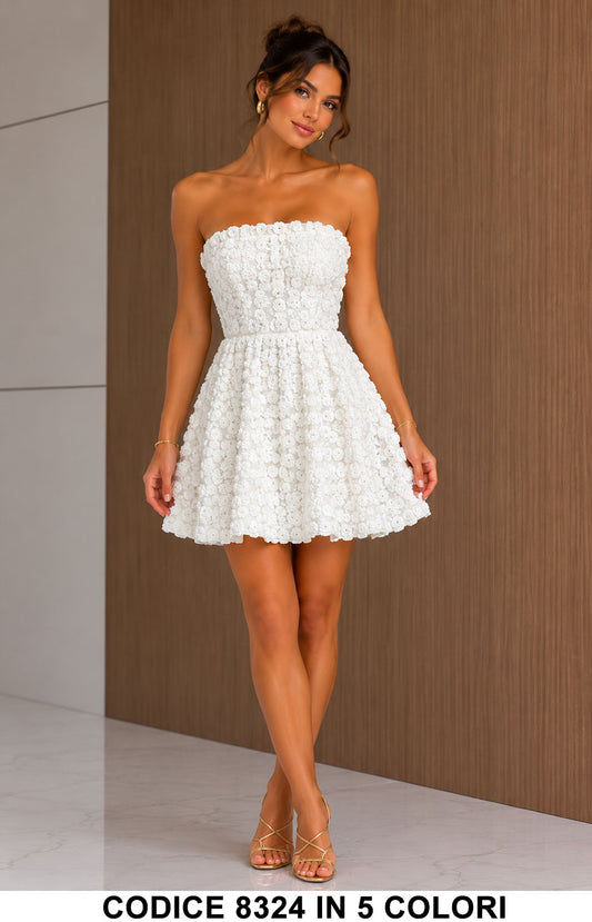Bianco donna elegante Made in Italy
