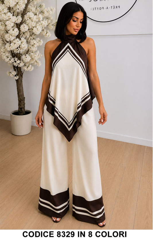 Marrone donna elegante Made in Italy