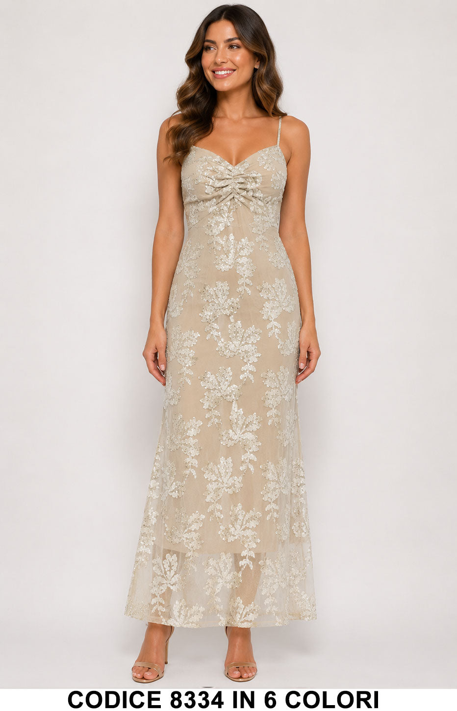 Beige donna elegante Made in Italy
