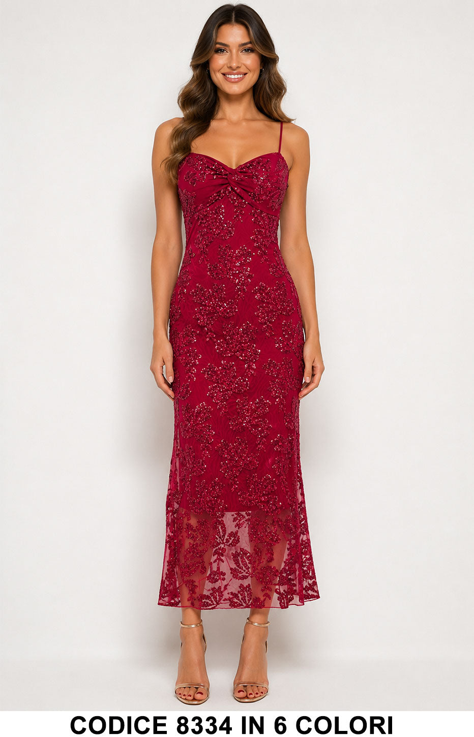 Tailleur 5795 colore Bordeaux