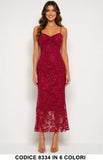 Bordeaux donna elegante Made in Italy
