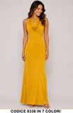 Giallo Senape donna elegante Made in Italy