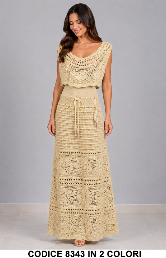 Beige donna elegante Made in Italy