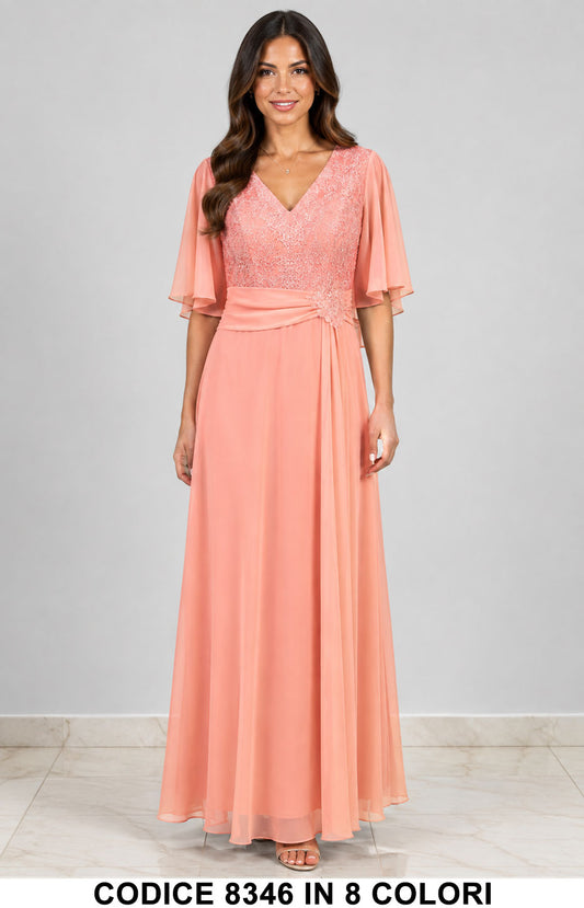 Rosa Cipria donna elegante Made in Italy