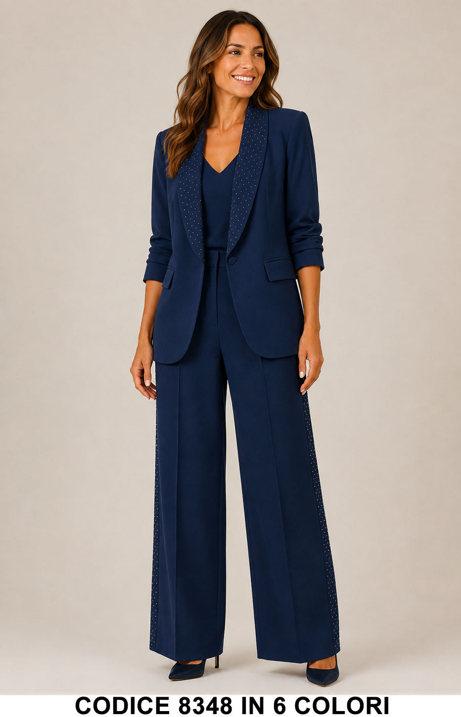 Tailleur 5795 colore Blu Notte