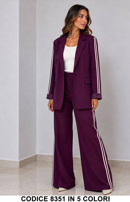 Prugna donna elegante Made in Italy