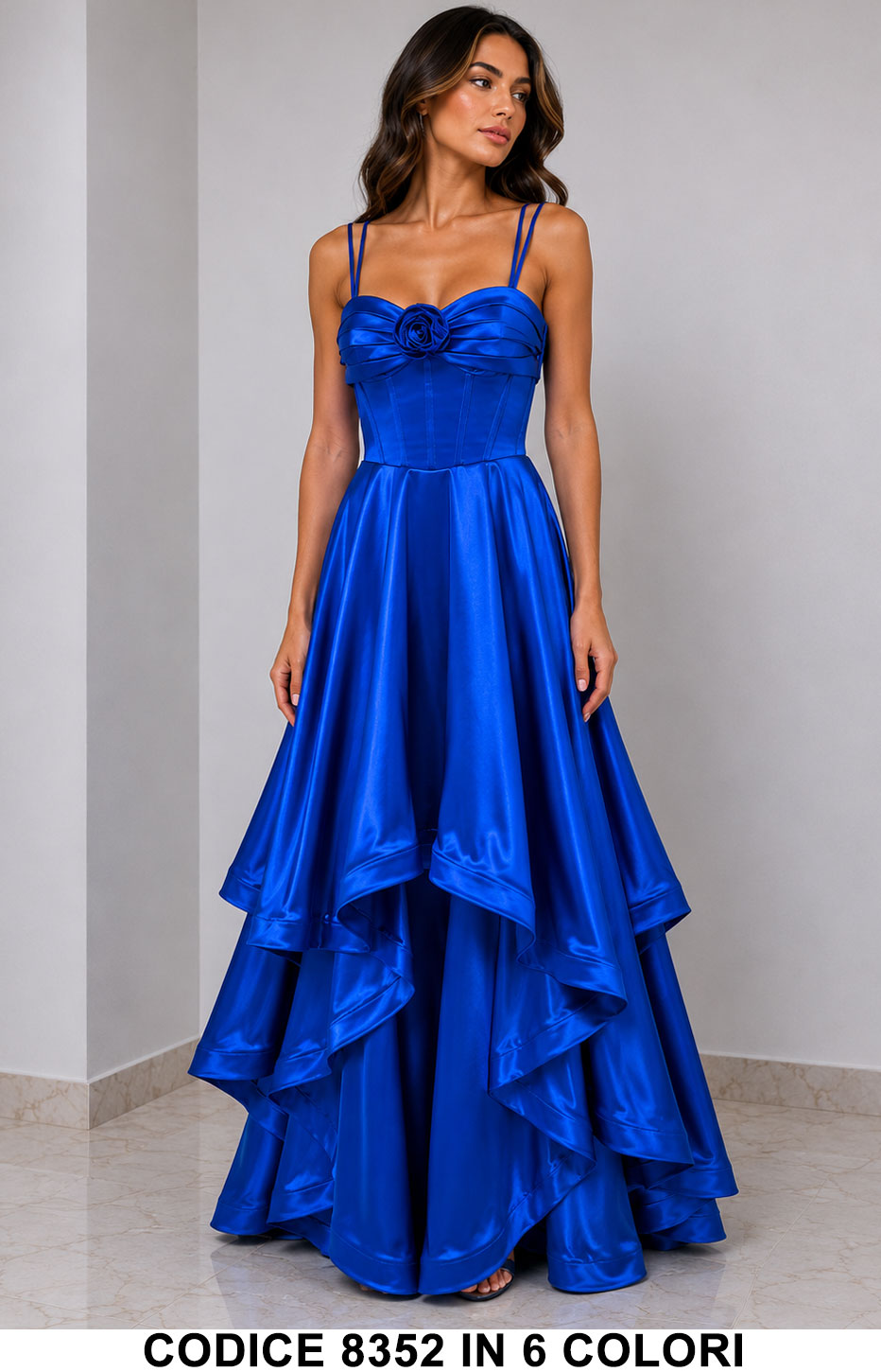 Tailleur 5795 colore Blu Elettrico