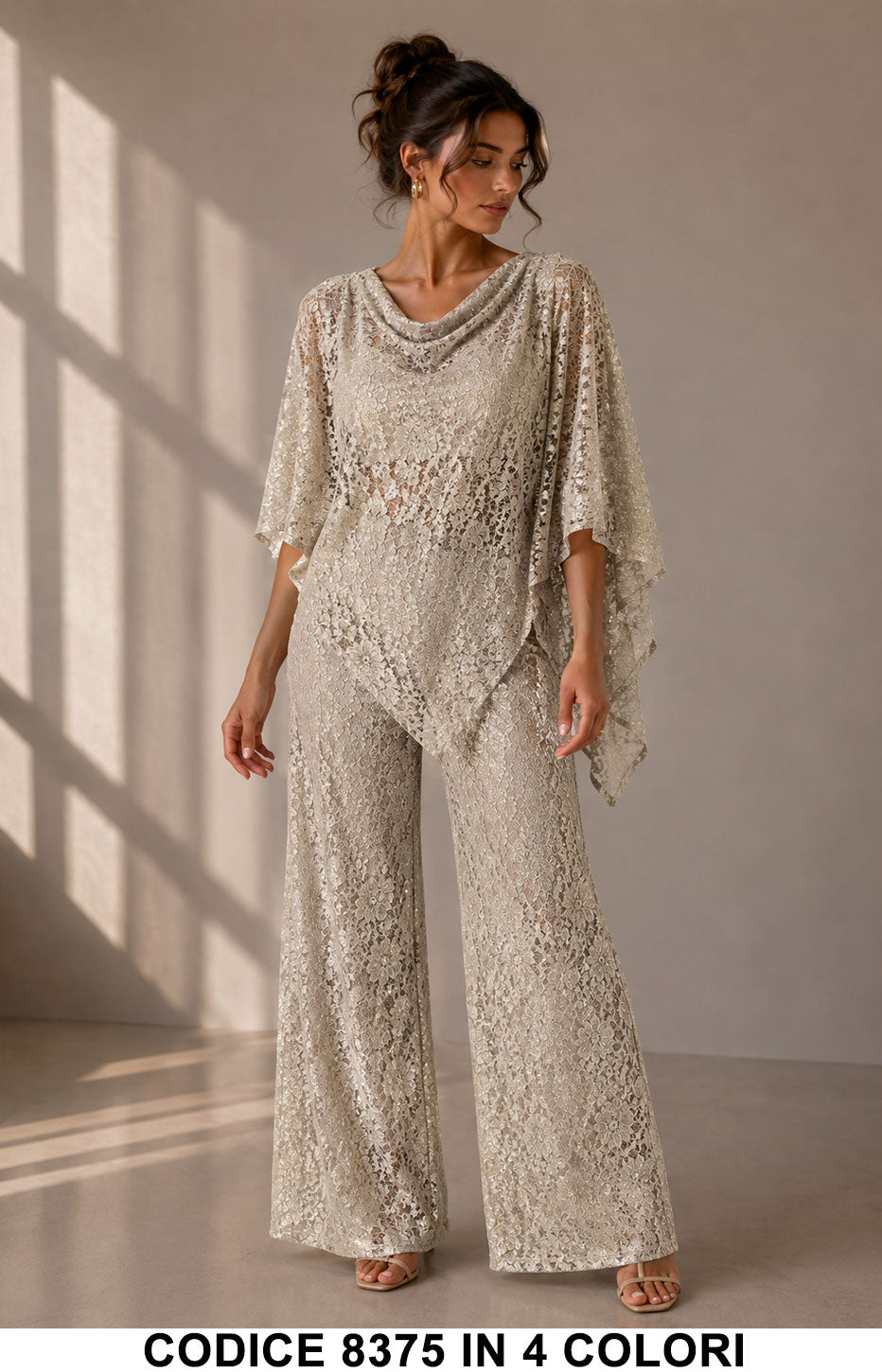 Tailleur 5795 colore Tortora