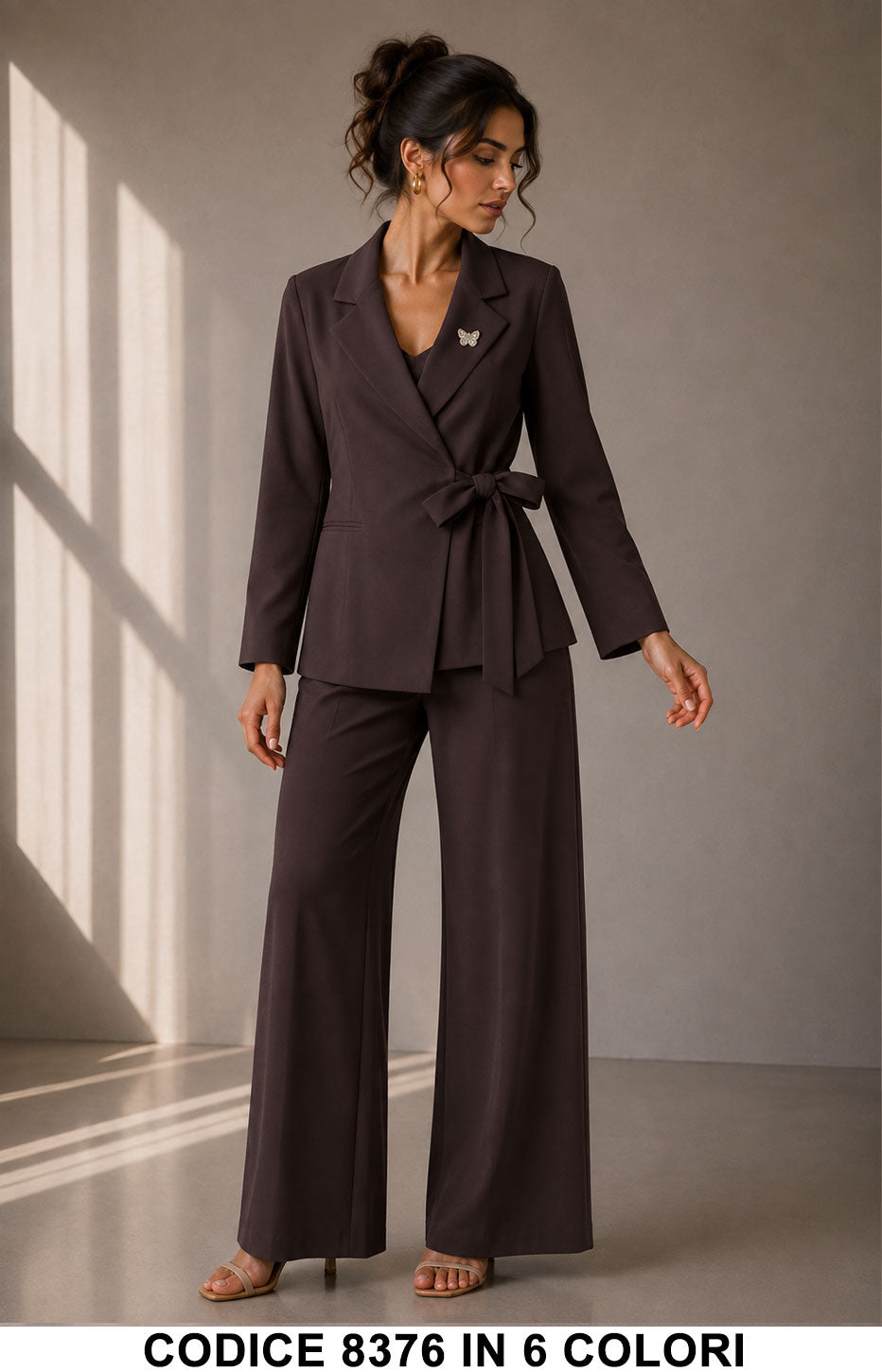 Tailleur 5795 colore Marrone