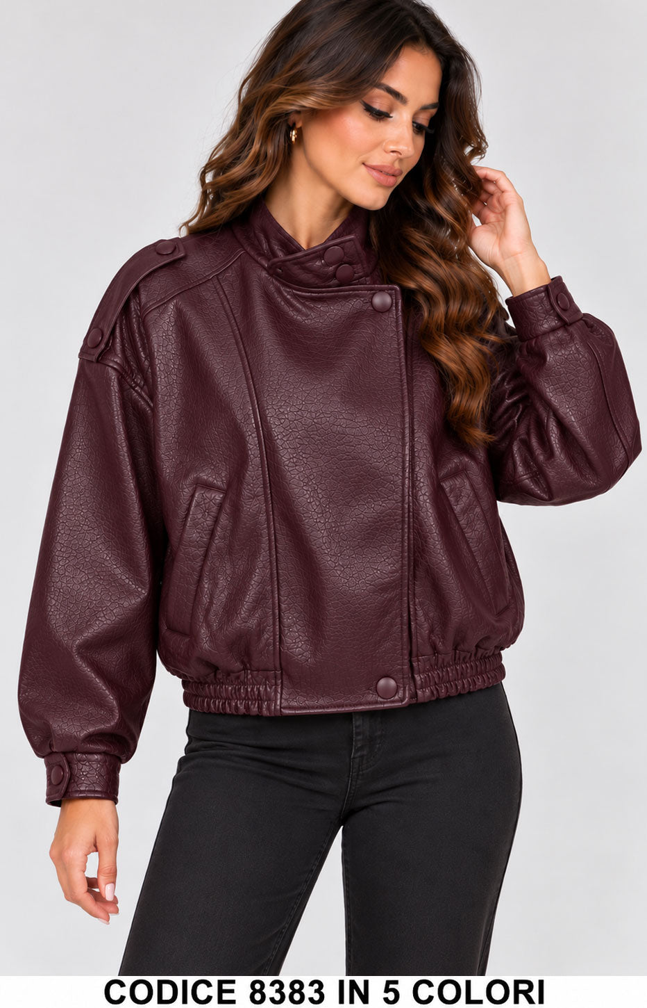 Tailleur 5795 colore Bordeaux