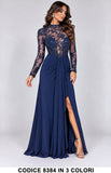Blu Notte donna elegante Made in Italy