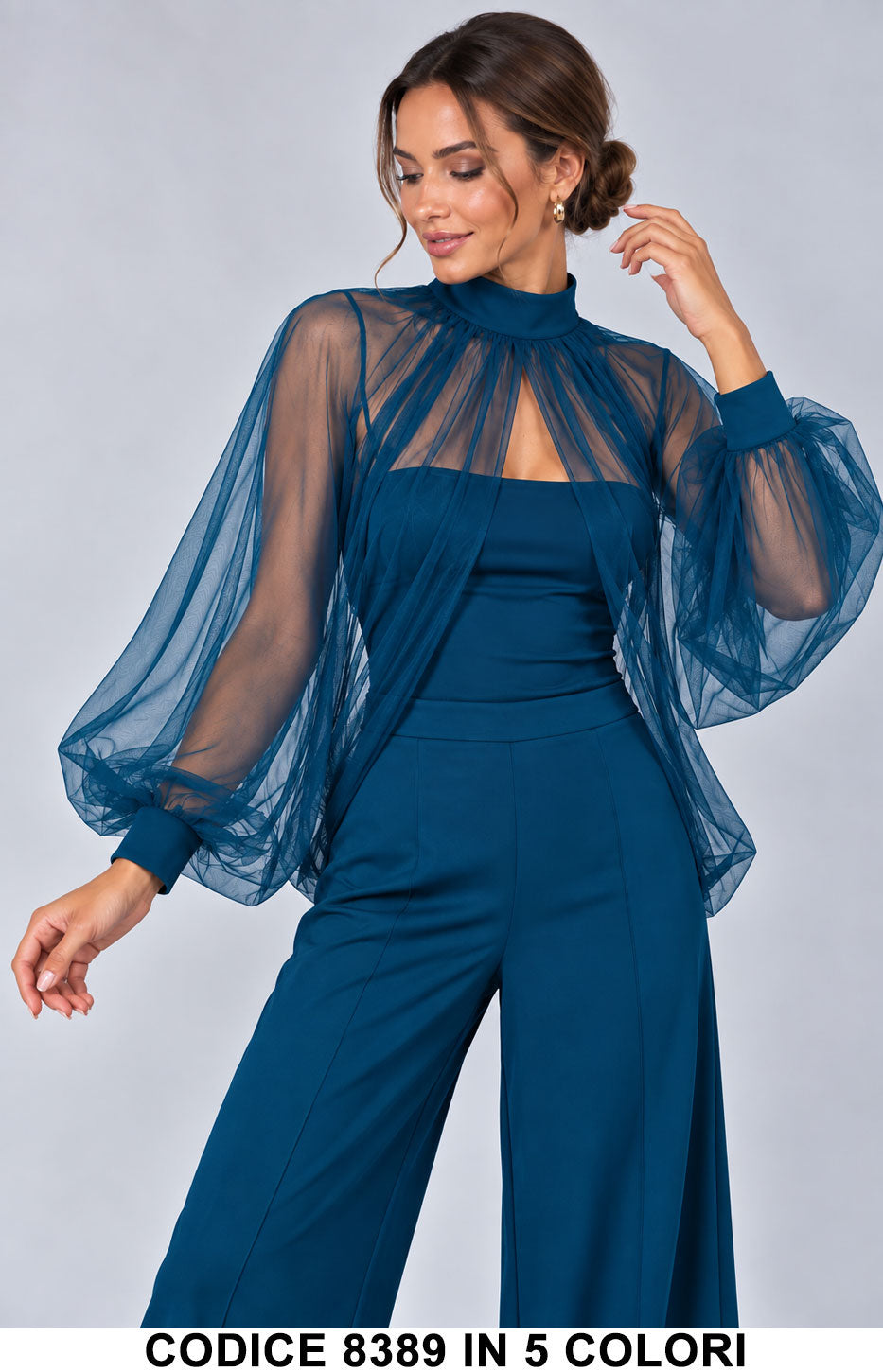 Tailleur 5795 colore Blu Zaffiro