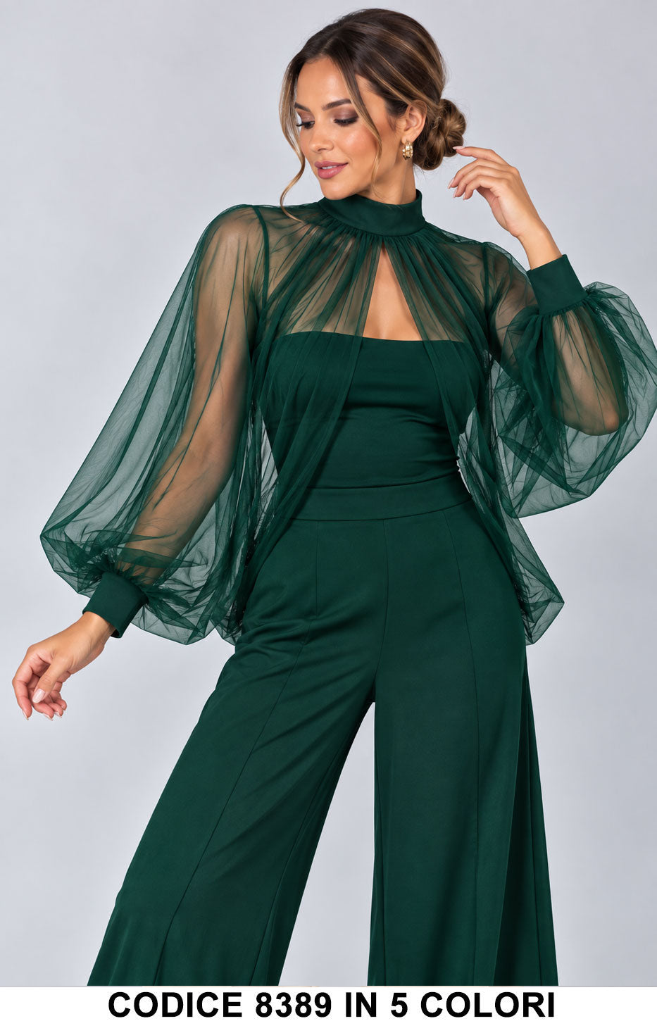 Tailleur 5795 colore Verde