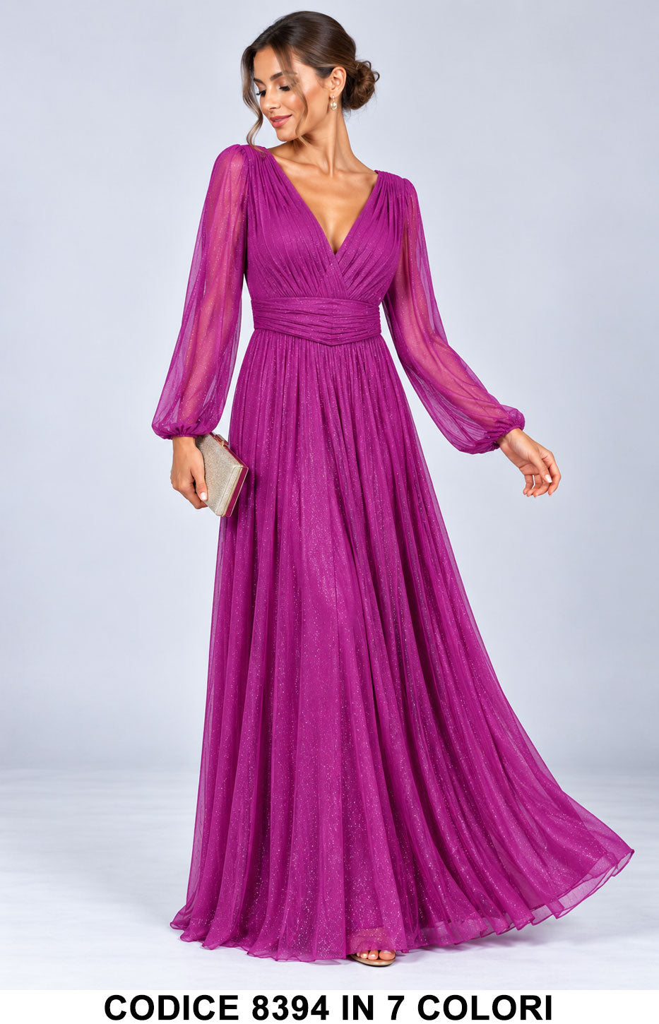 Tailleur 5795 colore Magenta