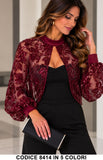 Bordeaux donna elegante Made in Italy