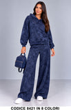 Blu donna elegante Made in Italy
