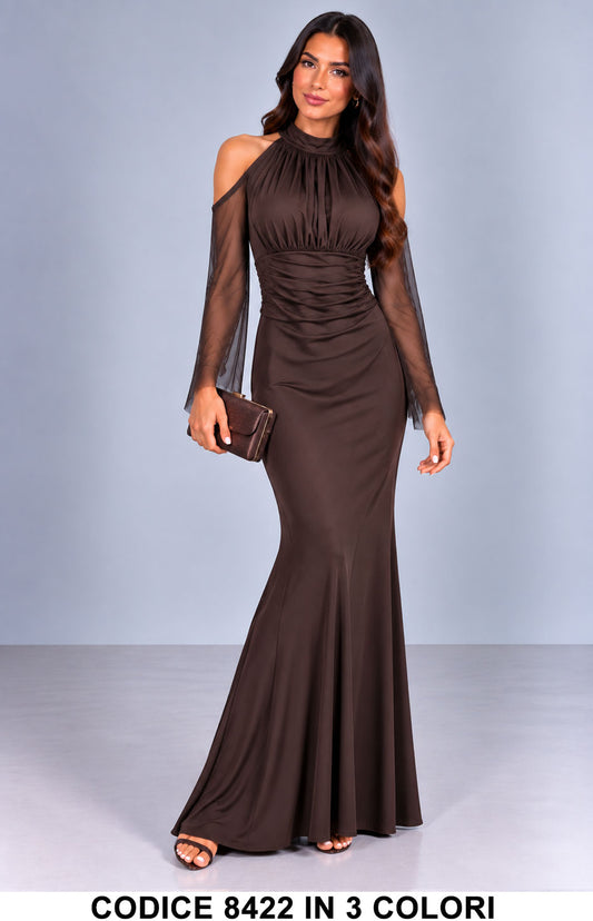 Marrone donna elegante Made in Italy