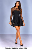 Nero donna elegante Made in Italy