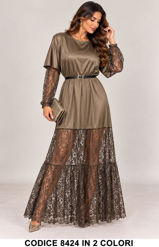 Marrone donna elegante Made in Italy
