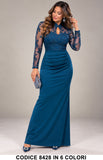 Blu donna elegante Made in Italy