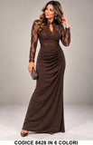 Marrone donna elegante Made in Italy