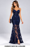 Blu notte donna elegante Made in Italy