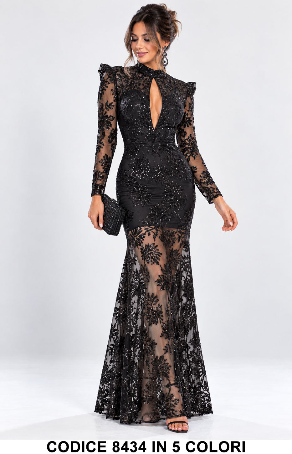 Nero donna elegante Made in Italy