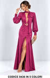 Magenta donna elegante Made in Italy