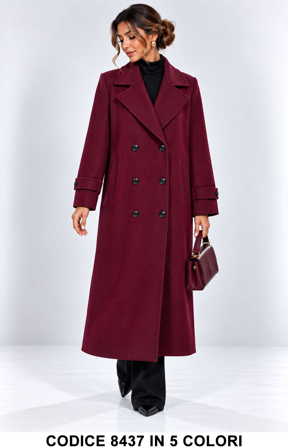 Tailleur 5795 colore Bordeaux