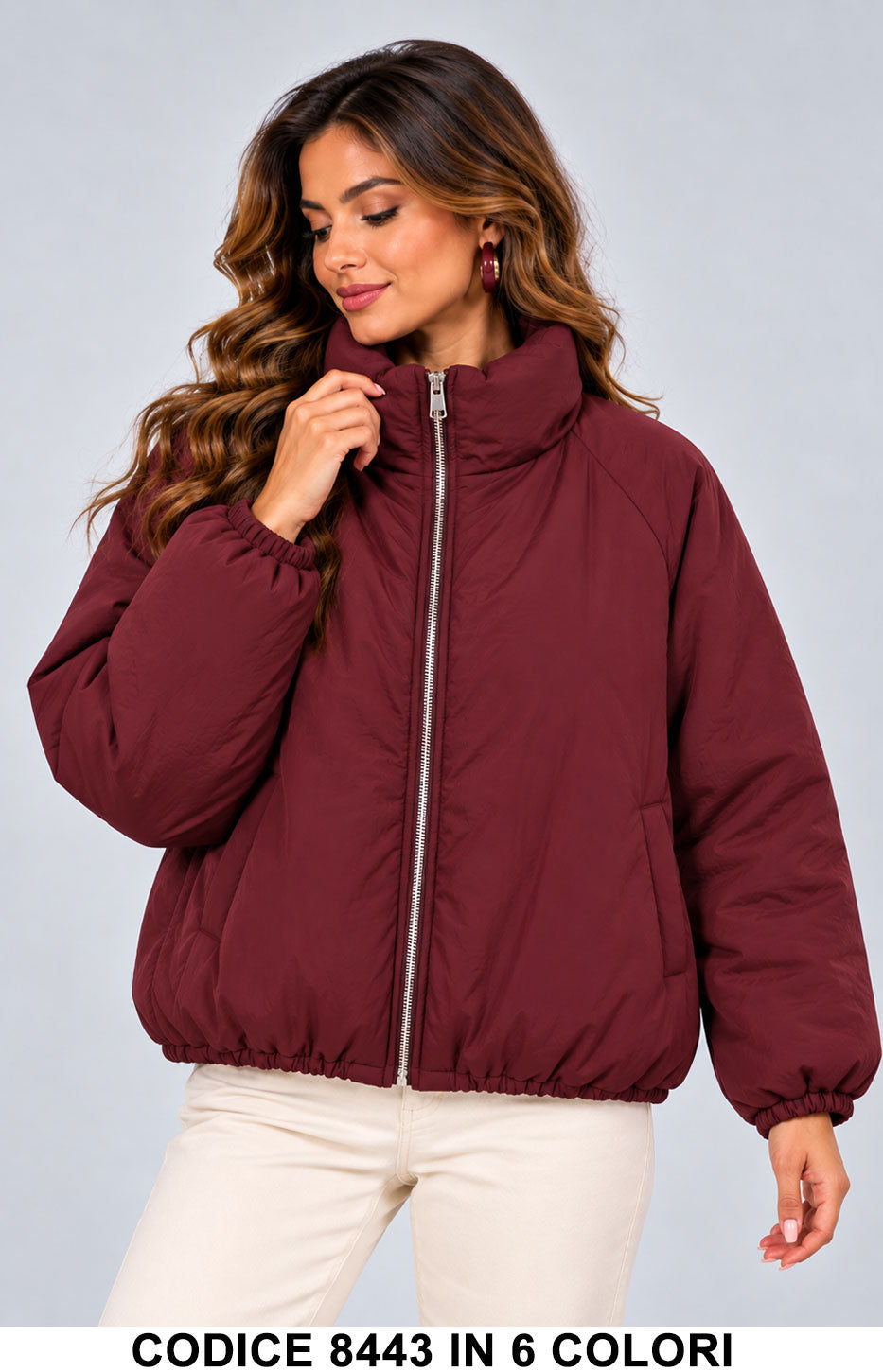 Tailleur 5795 colore Bordeaux
