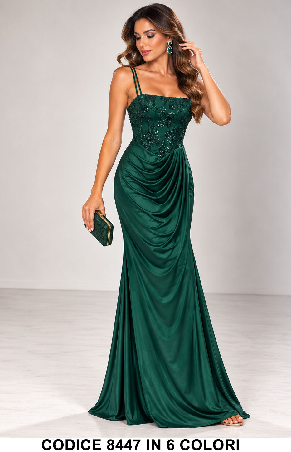 Tailleur 5795 colore Verde