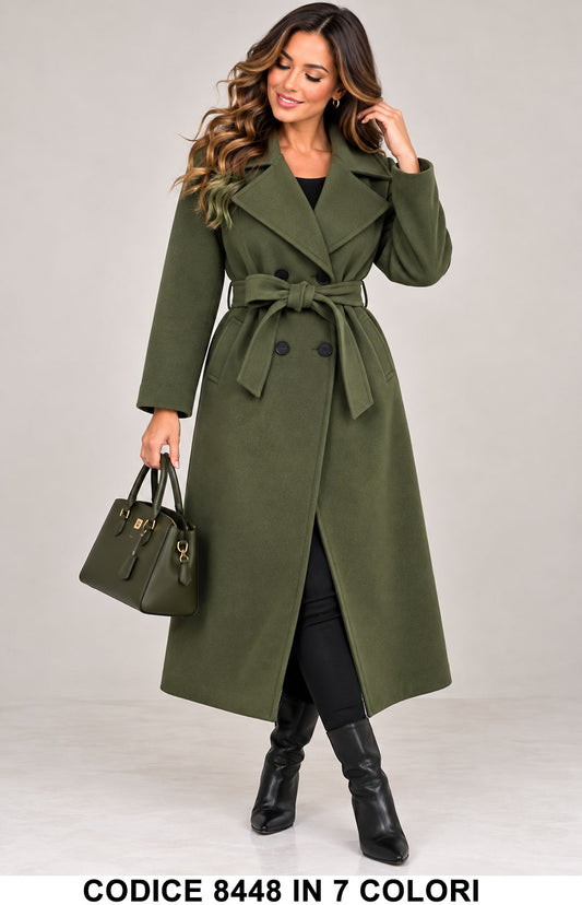 Verde donna elegante Made in Italy