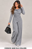 Grigio donna elegante Made in Italy