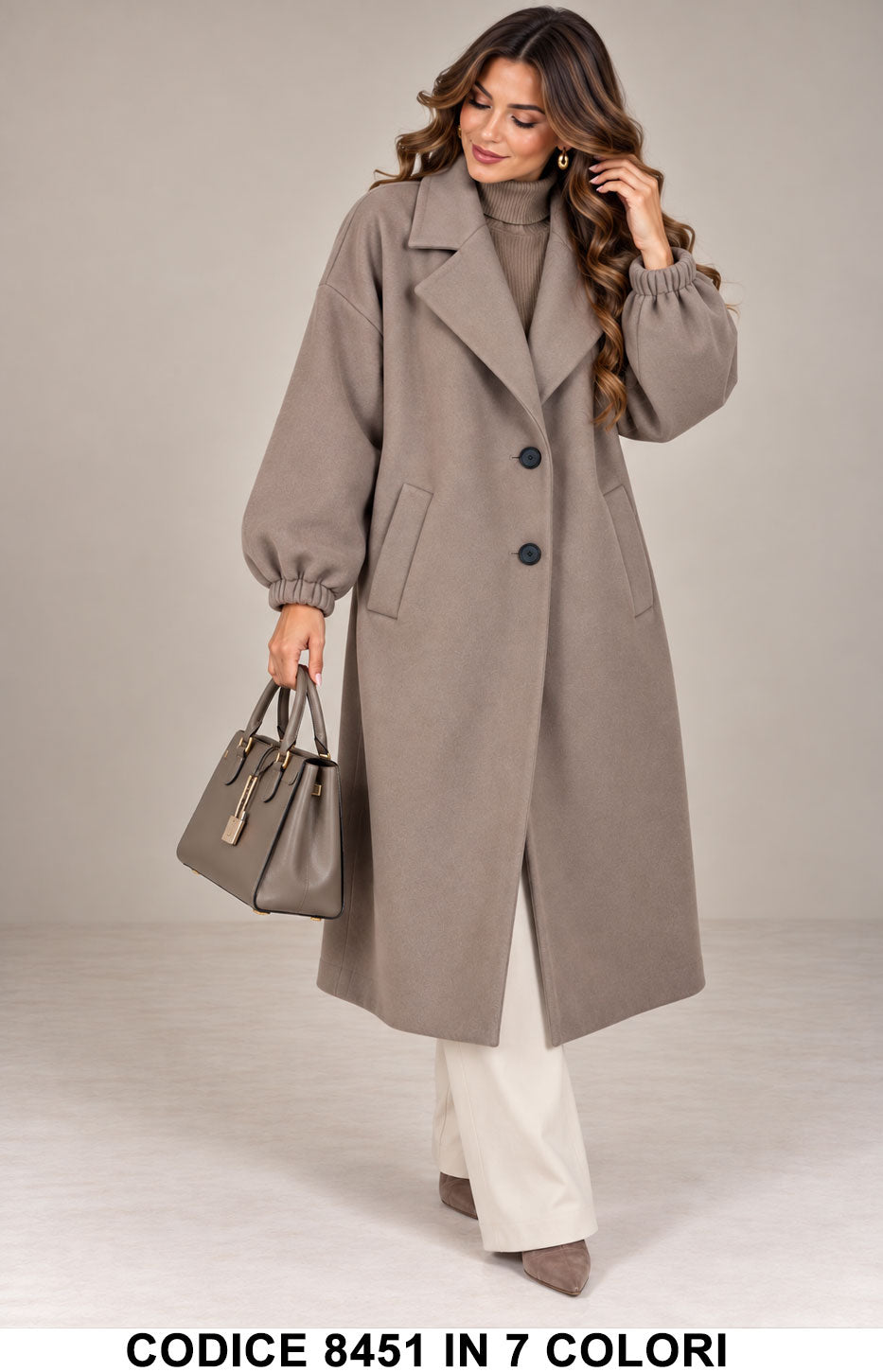 Tortora donna elegante Made in Italy