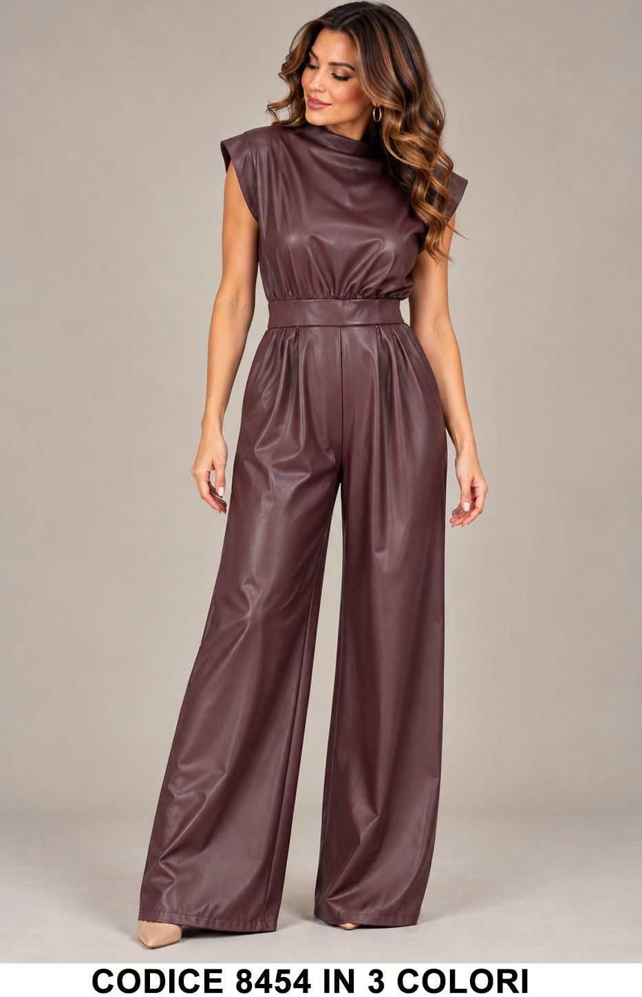 Tailleur 5795 colore Vinaccio