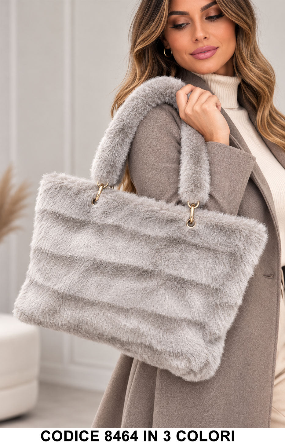 Grigio donna elegante Made in Italy