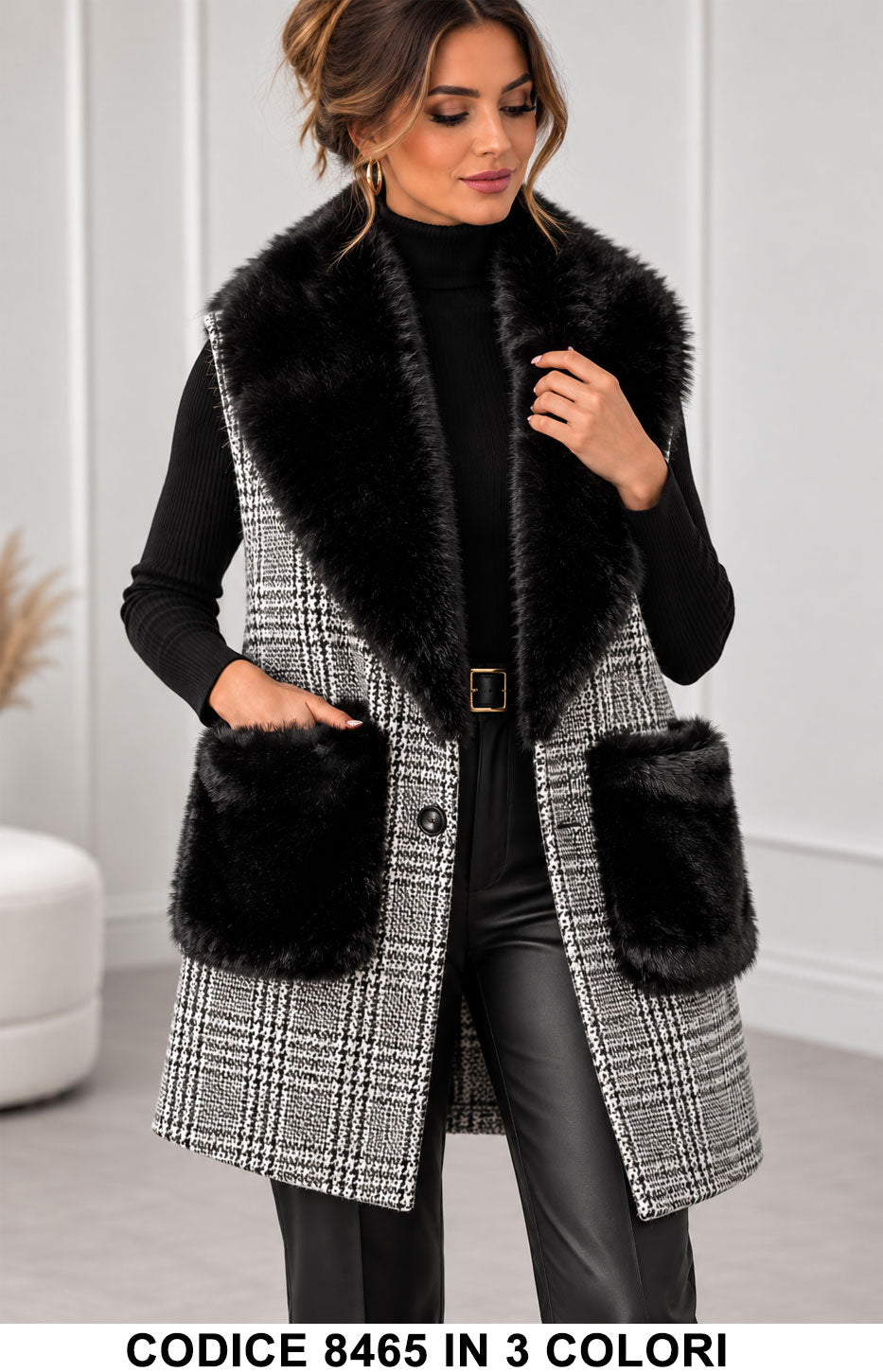 Nero donna elegante Made in Italy